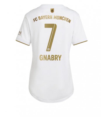 Bayern Munich Serge Gnabry #7 Bortedrakt Kvinner 2022-23 Kortermet